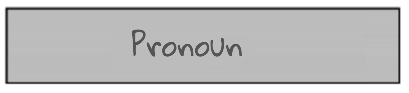 pronoun